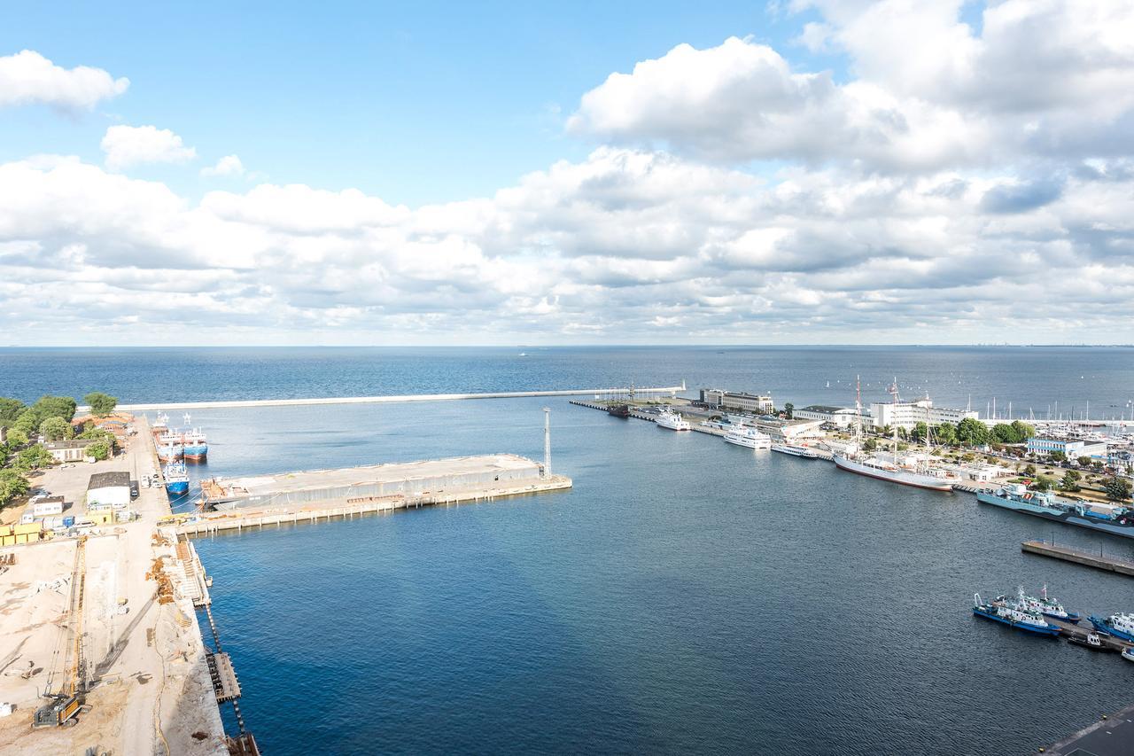 The Marine Plaza - Sea Towers Apartment Gdynia Exterior photo